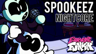 Spookeez D-Sides (Nightcore) | Friday Night Funkin' Vs Skid and Pump | D-Sides