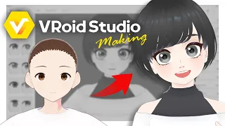 【正式版VRoid studio】海外アニメ風モデル制作メイキング【making】