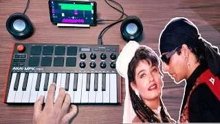 Tu Cheez Badi Hai Mast Mast on FL Studio Mobile | Instrumental |Akai MPK Mini