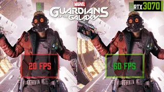 Guardians of the Galaxy Game (2021) - Nvidia DLSS is Magical