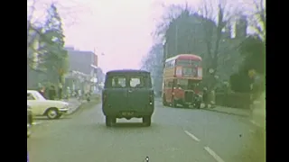 A car journey in Kent & South East London. 1964