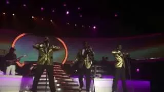 Boyz II Men singing "My Girl"