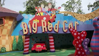 Riding the Big Red Car at Wiggles World before it closes