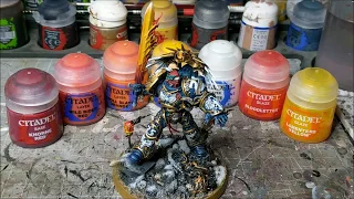 Guilliman's Flaming Sword - An Aegisbrand Studios Painting Tutorial