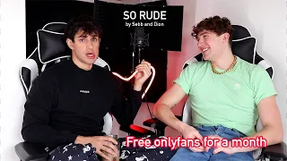 Free Onlyfans for a Month with Dion and Sebb | So Rude