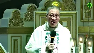 NAKIBAHAGI ANG DIYOS - Homily by Fr. Dave Concepcion on Dec. 24, 2023 (Midnight Mass)