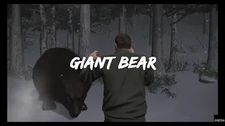 Yakuza 5 Remastered - Giant Bear Boss Fight (Hard Mode)