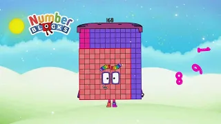 Big number Secrets ! of Numberblocks Backward Skip Counting by 8 | @ColorArt_id #learntocount