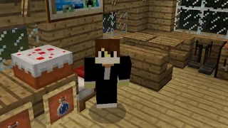 Я заболел и мой друг пытается вылечить меня в майнкрафте | Эллипс Minecraft