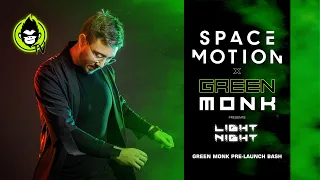 Space Motion - Live @ Light Night 2021, GREEN MONK Pre-Launch Bash  [ Techno DJ Mix ]
