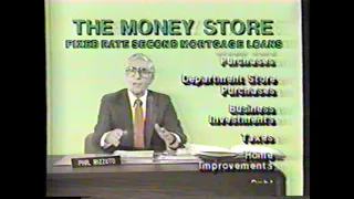 1987 The money store "Phil The Scooter Rizzuto" TV Commercial