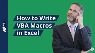 How to Write VBA Macros in Excel