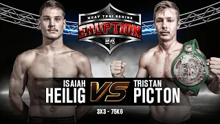 Isaiah Helig Vs Tristan Picton - Eruption Muay Thai 24