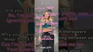 “Good comebacks💕” (not my video or sound) part 1.