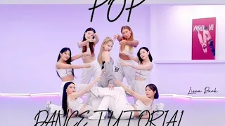 POP — Nayeon DANCE TUTORIAL/ Slowed Mirrored