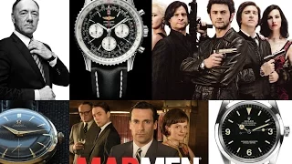 Top 3 TV Shows For Wrist Watch Fans - Rolex, Omega, Cartier, Breitling, Hamilton, IWC, JLC, Tudor