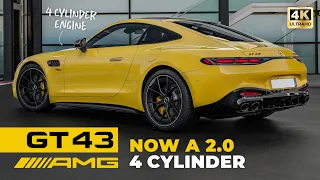 This NEW Mercedes AMG GT now has only 4 cylinders