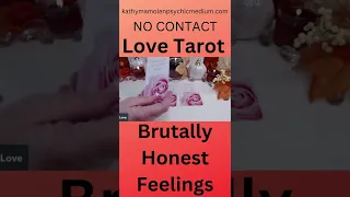 💌BRUTALLY HONEST FEELINGS NO CONTACT🤔💘Thanks For Subscribing 😇#shortstarotreadings #shortslovetarot