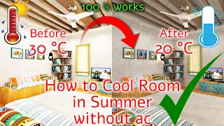 How to Cool Room in Summer without ac