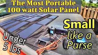 ALLPOWERS SP012  COMPACT 100 Watt Folding SOLAR PANEL