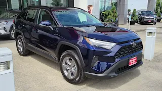 2022 Toyota RAV4 XLE AWD in Blueprint