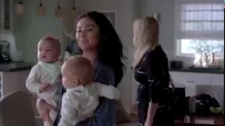 Pretty Little Liars 7x20 Alison's and Emily have twins a year latar