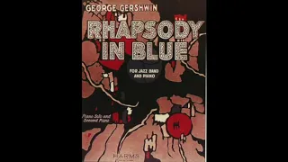 Rhapsody in Blue 1924 Clarinet Solo with a Klezmer touch.