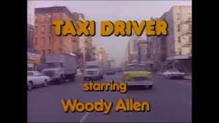 SCTV Taxi Driver With Bob Hope, Woody Allen, Gregory Peck, Dick Cavett