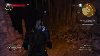 The Witcher 3 Blood and Wine - Scavenger Hunt: Grandmaster Manticore Armor: Silver Sword Cave Trials