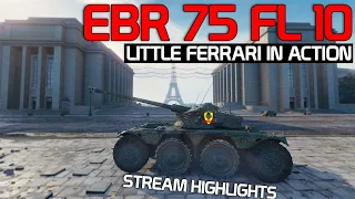 EBR 75 FL 10 - The little Ferrari in action! | World of Tanks