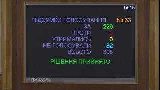 Верховна Рада ухвалила закон про амністію