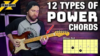 12 MORE Different Kinds of Power Chords | GEAR GODS