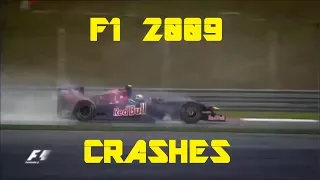 F1 2009 Crashes