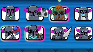 All Pekka Emotes in Clash Royale #clashofclans #clashroyale #emote