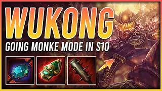 SUN WUKONG SUPER HYBRID BUILD GOES CRAZY! - Ranked Conquest Season X #smite #smiteseason10