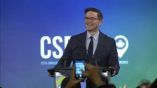 Conservative Leader Pierre Poilievre addresses Canada Strong and Free Networking Conference