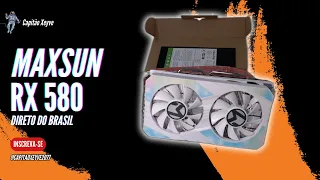 Unboxing Maxsun RX 580 - Direto do Brasil