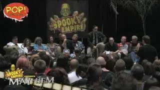 'Evil Dead' 30th Anniversary Reunion from Spooky Empire's MAY-HEM!  PanelsOnPages.com!