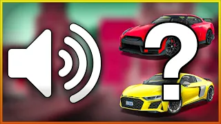 Guess The Car by The Sound 🔊 | Extreme Car Driving Simulator 2022 | Car Quiz Challenge