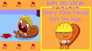 Happy Tree Friends Trivia: Every Time Handy has lost his Legs