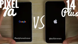 Is the Google Pixel 7a Faster than the iPhone 14 Plus? Speed Test!