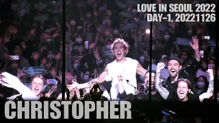 [20221126] 크리스토퍼(Christopher) The Live Cam in Korea / LOVE IN SEOUL 2022, DAY-1