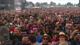 Crowdsurfing Gojira at Wacken 2018