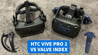 HTC Vive Pro 2 vs Valve Index: Hands-on VR headset comparison