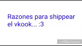 Razones para shippear el Vkook❤️ (Leer la descripción :3)