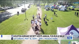Houston Humane Society hosting annual Fun Run & Walk this Saturday!