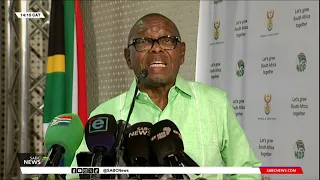 Minister Blade Nzimande briefs on developments at the NSFAS scheme