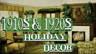 Christmas Decorating Ideas from the 1910s and 1920s