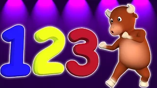 Numbers Song 1-10 | 3D мультфильм для детей | Учебное видео