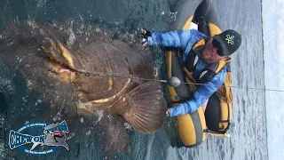 Fishing Video Saltwater - Monster Fish Inner Tube - Offshore Fishing Goliath Grouper - Ocean Fishing